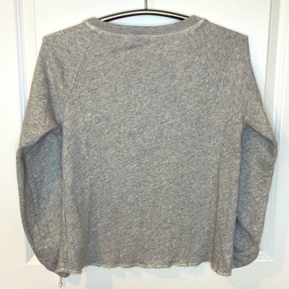 ABERCROMBIE & FITCH | Women’s Light Gray A&F Pullover Sweatshirt Size XS - Picture 7 of 7